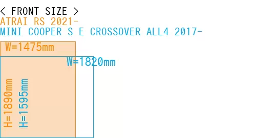 #ATRAI RS 2021- + MINI COOPER S E CROSSOVER ALL4 2017-